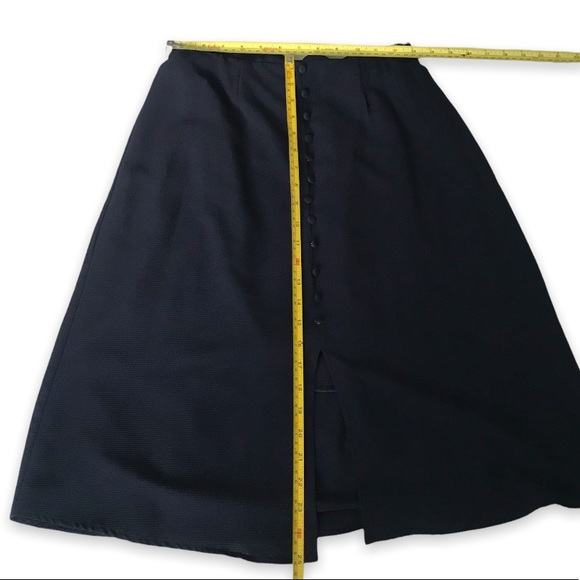 monteau Faux Button Front Full Skirt - Picture 9 of 10